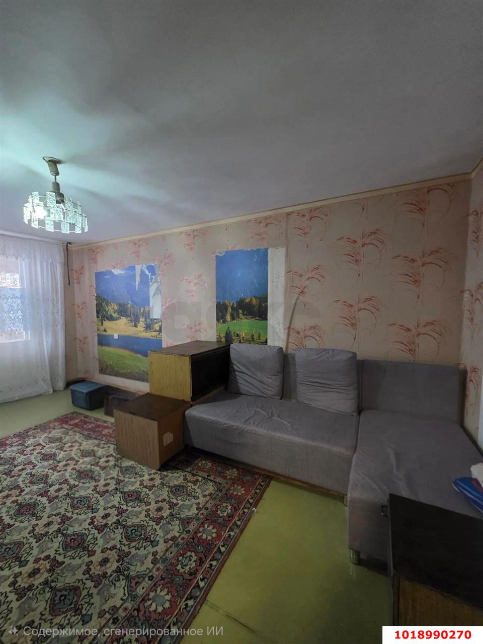Фото №4: 1-комнатная квартира 33&nbsp;м², 11/14&nbsp;эт. - Краснодар, Западный внутригородской округ, мкр. Юбилейный, ул. 70-летия Октября, 20/1