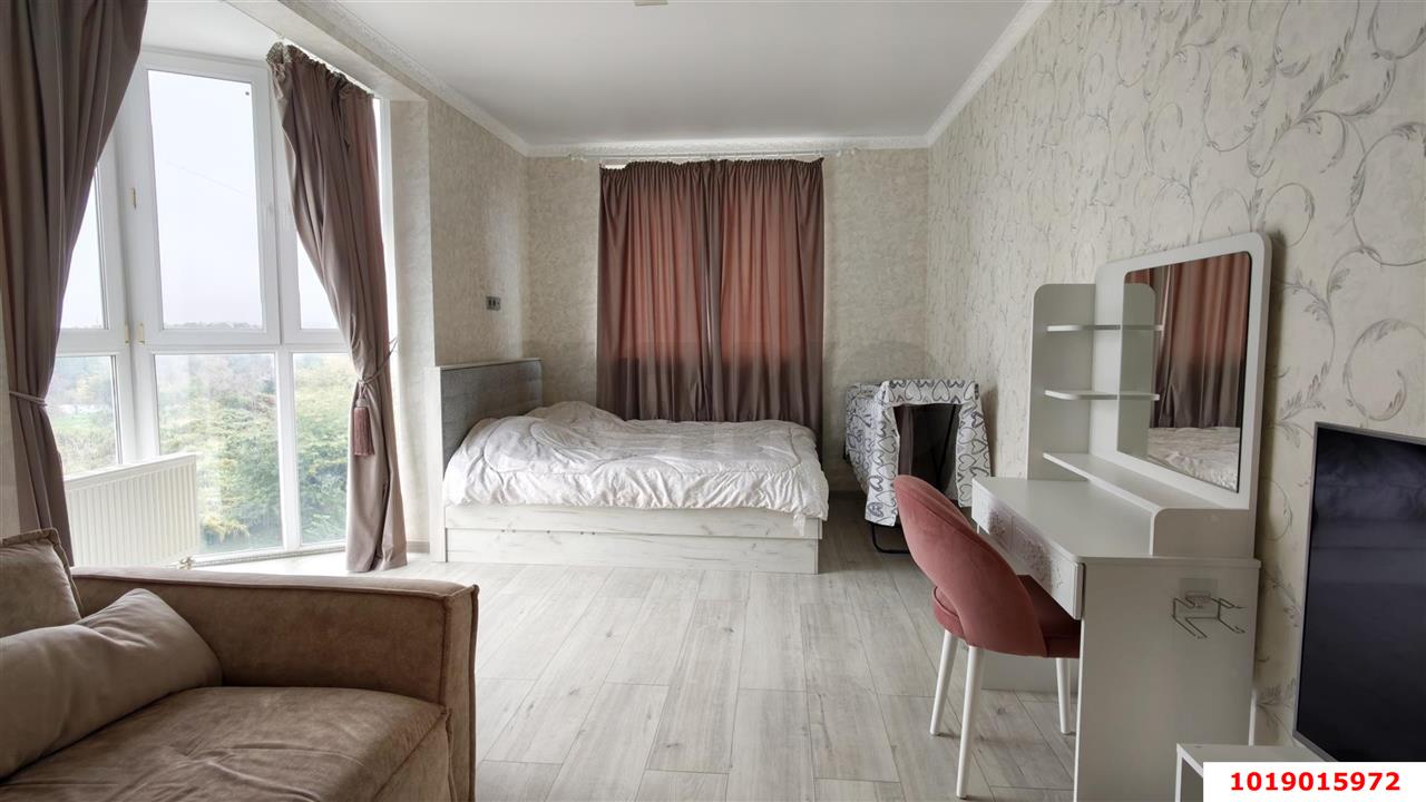 Фото №4: 1-комнатная квартира 40&nbsp;м², 6/13&nbsp;эт. - Краснодар, Прикубанский внутригородской округ, Фестивальный, мкр. Солнечный, ул. имени Симиренко, 45