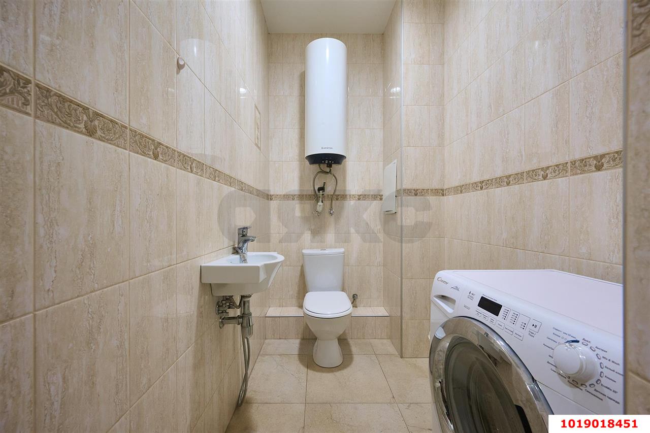 Фото №7: 2-комнатная квартира 80&nbsp;м², 1/19&nbsp;эт. - Краснодар, Западный внутригородской округ, мкр. Фестивальный, пр-д Дальний, 9к1