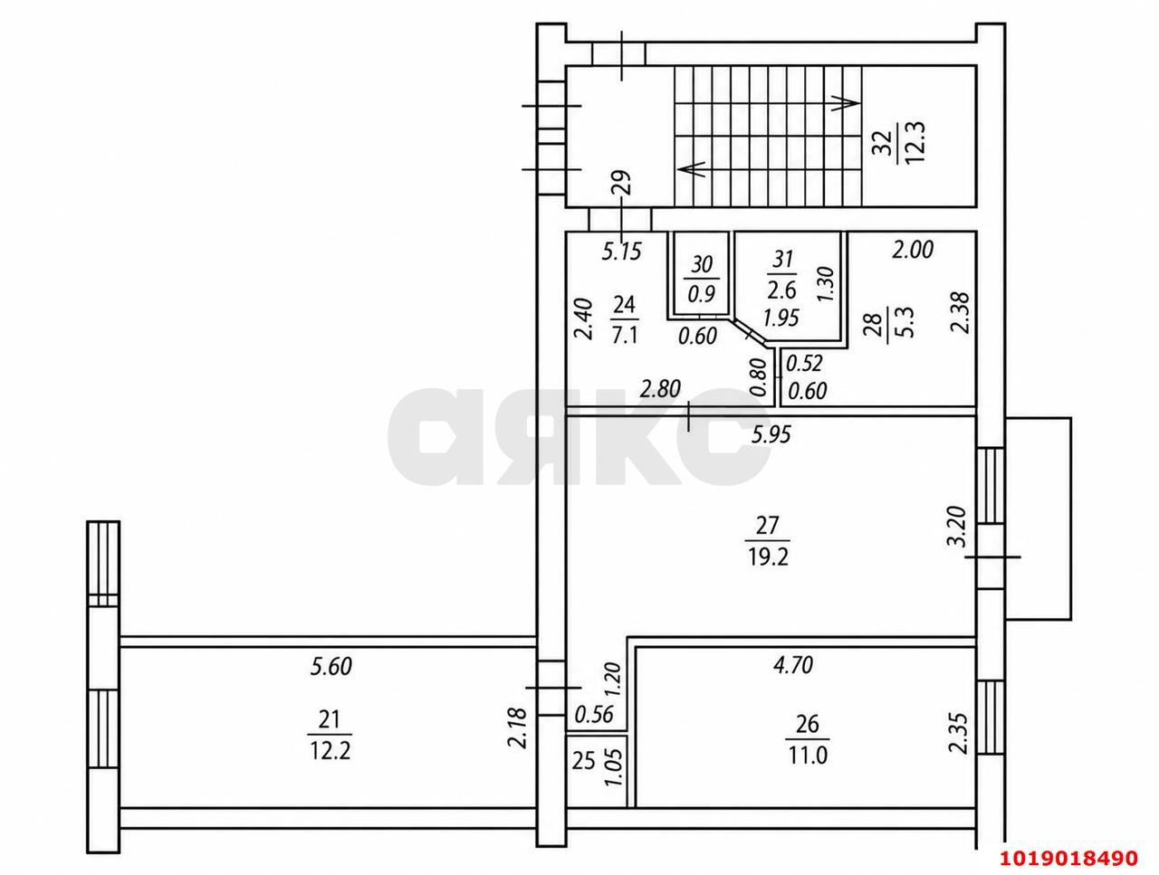 Фото №15: 3-комнатная квартира 56&nbsp;м², 3/5&nbsp;эт. - Краснодар, Центральный внутригородской округ, мкр. Дубинка, ул. Воронежская, 42