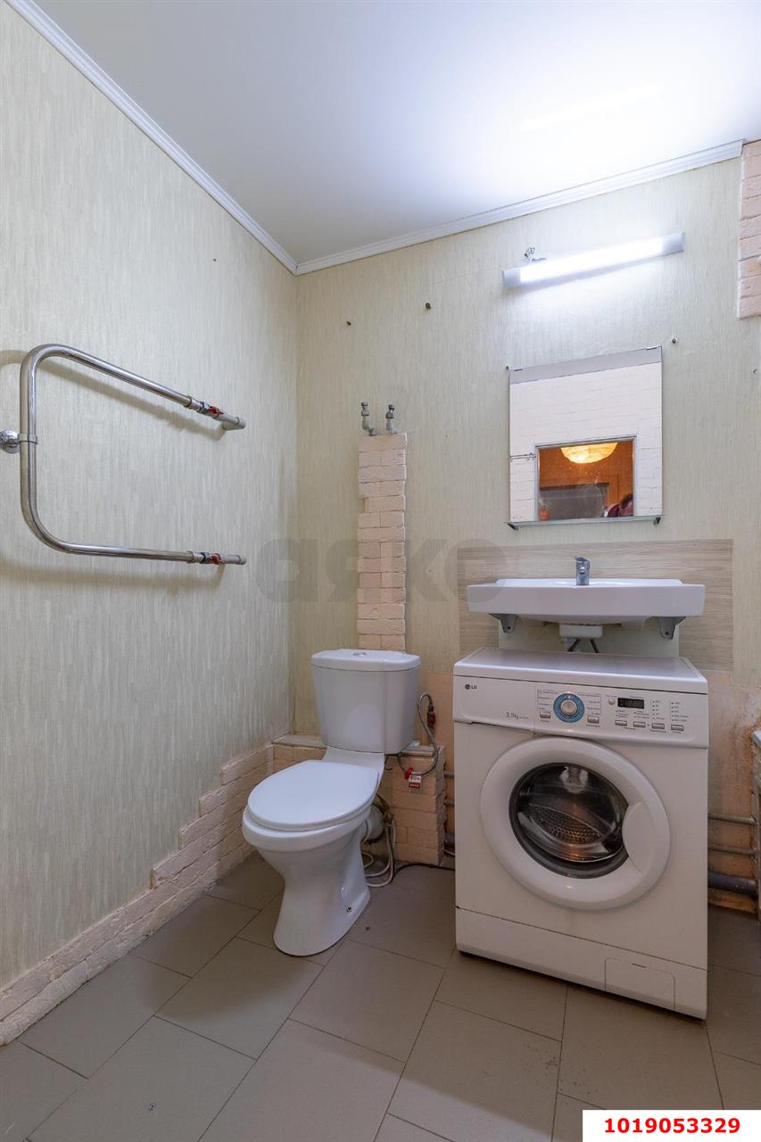Фото №6: 1-комнатная квартира 42&nbsp;м², 1/16&nbsp;эт. - Краснодар, Прикубанский внутригородской округ, мкр. Микрохирургии глаза, ул. Академика Лукьяненко, 12/1