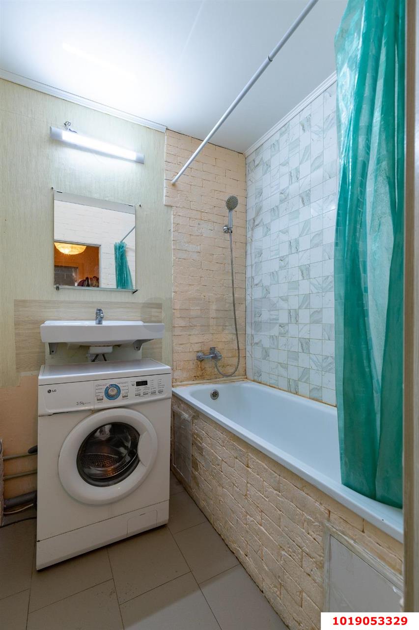 Фото №7: 1-комнатная квартира 42&nbsp;м², 1/16&nbsp;эт. - Краснодар, Прикубанский внутригородской округ, мкр. Микрохирургии глаза, ул. Академика Лукьяненко, 12/1