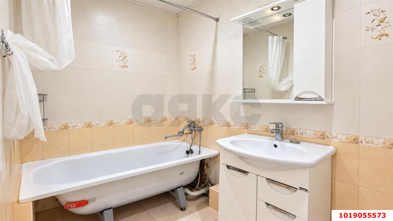 Фото №3: 1-комнатная квартира 38&nbsp;м², 6/16&nbsp;эт. - Краснодар, Прикубанский внутригородской округ, мкр. Московский, ул. им. Байбакова Н.К., 14