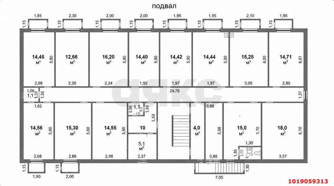 Фото №3: Торговое помещение 236&nbsp;м², 13&nbsp;эт. - Краснодар, Западный внутригородской округ, мкр. Центральный, ул. Севастопольская, 2/2
