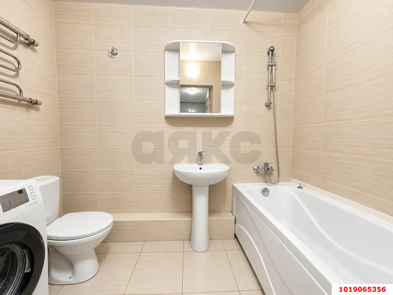 Фото №8: 1-комнатная квартира 47&nbsp;м², 14/17&nbsp;эт. - Краснодар, Прикубанский внутригородской округ, Музыкальный, ЖК Времена Года, мкр. имени Петра Метальникова, ул. Петра Метальникова, 5к3