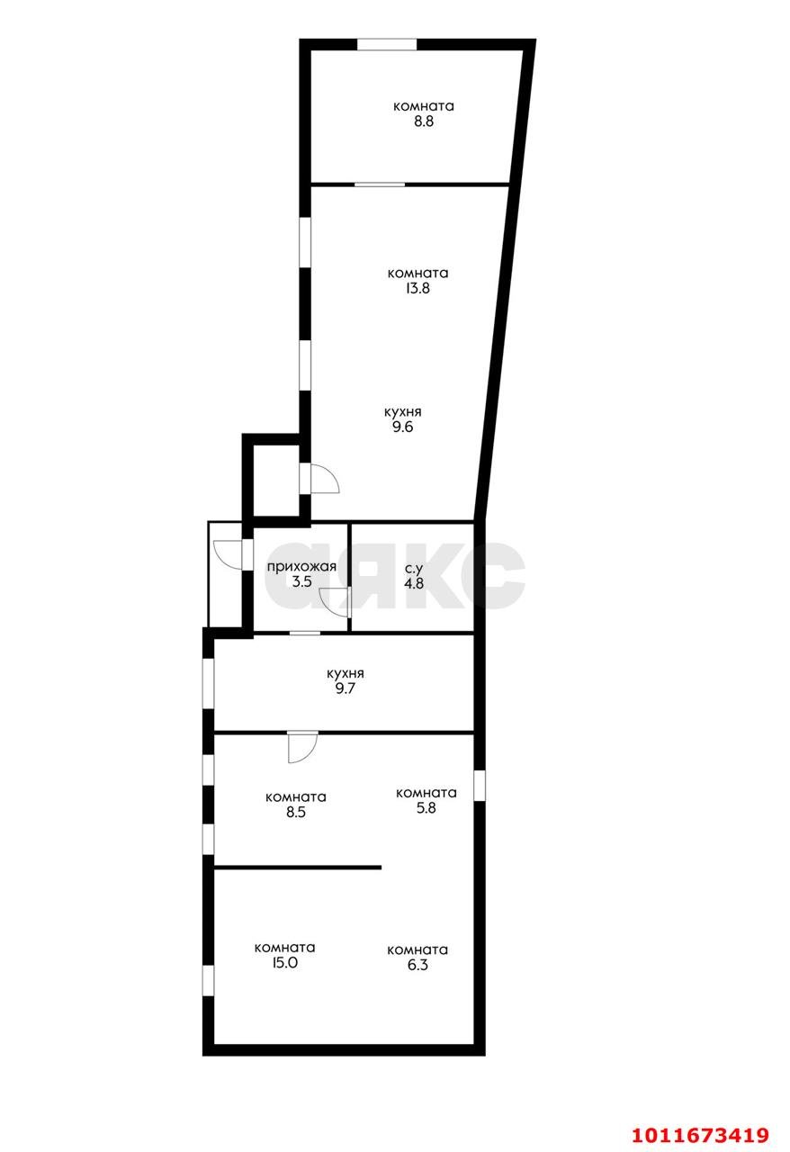 Фото №6: Дом 85 м² + 3.5 сот. - Краснодар, Кожзавод, ул. Фридриха Энгельса, 1