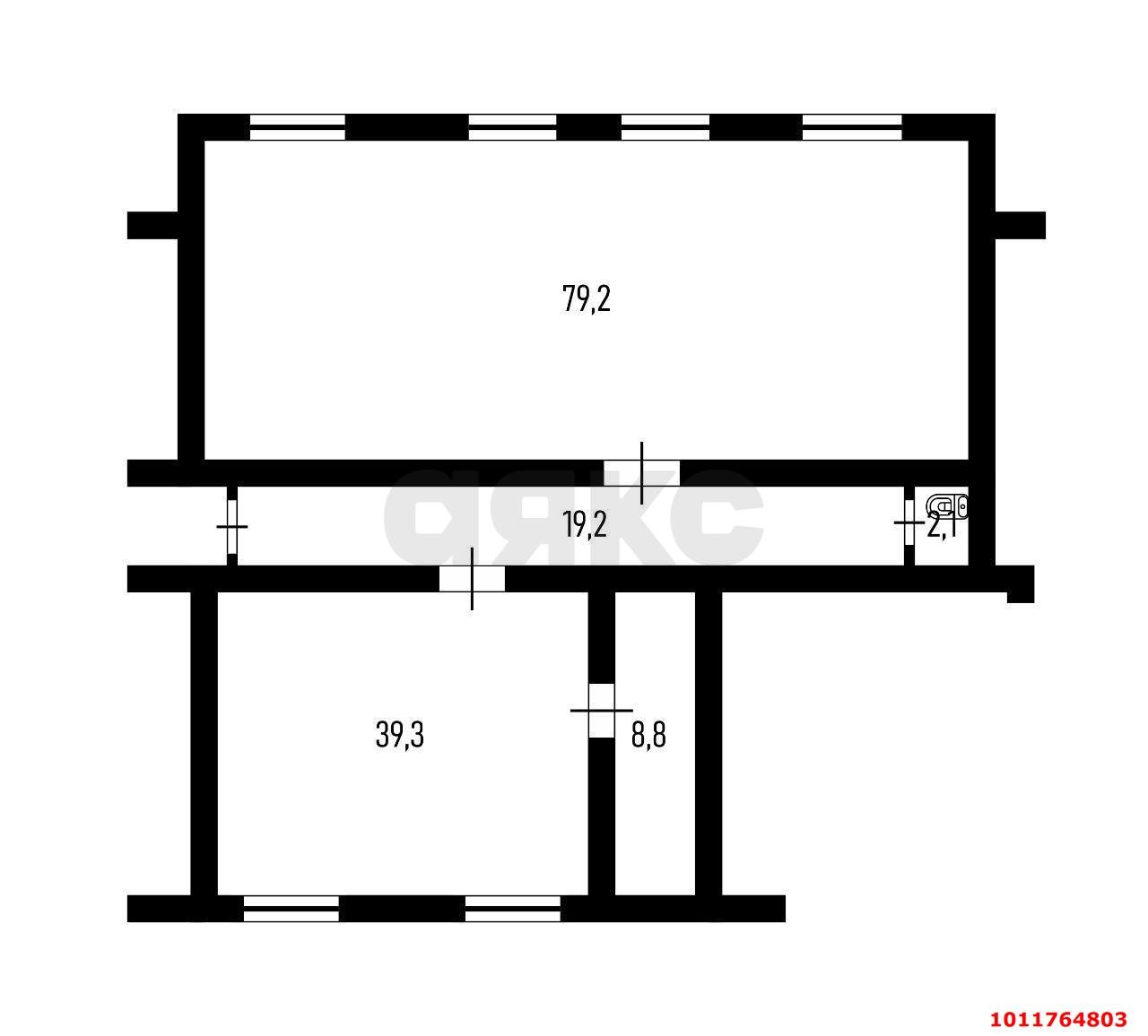 Фото №2: Торговое помещение 127&nbsp;м², 5&nbsp;эт. - Краснодар, Прикубанский внутригородской округ, мкр. Краевая Клиническая Больница, ул. Восточно-Кругликовская, 49