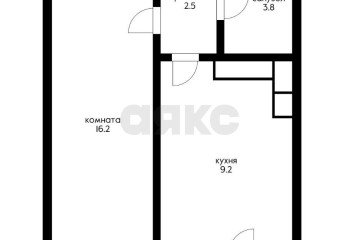 Фото №1: 1-комнатная квартира 38 м² - Энем, ул. Иркутско-Пинской Дивизии, 3/7