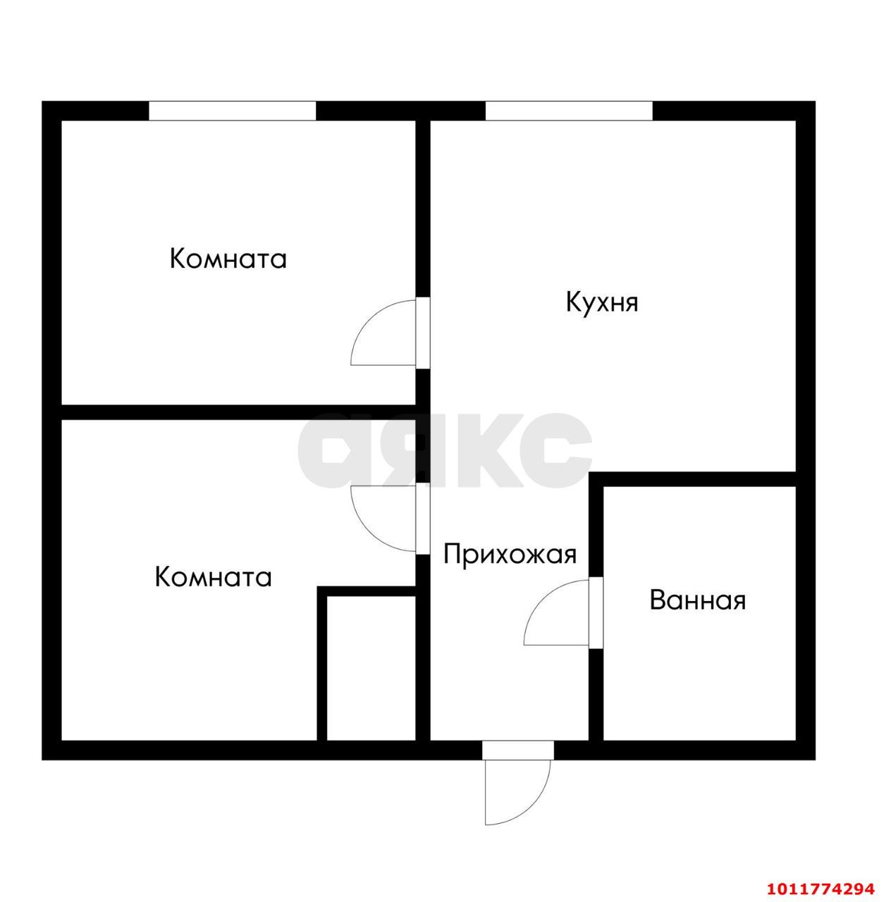 Фото №18: 1-комнатная квартира 40 м² - Российский, Прикубанский внутригородской округ, ул. Тепличная