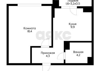 Фото №5: 1-комнатная квартира 36 м² - Краснодар, мкр. жилой комплекс Бауинвест, ул. Героев-Разведчиков, 11/5