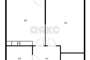 Фото №5: 1-комнатная квартира 33 м² - Краснодар, мкр. жилой комплекс Отражение, ул. Конгрессная, 41