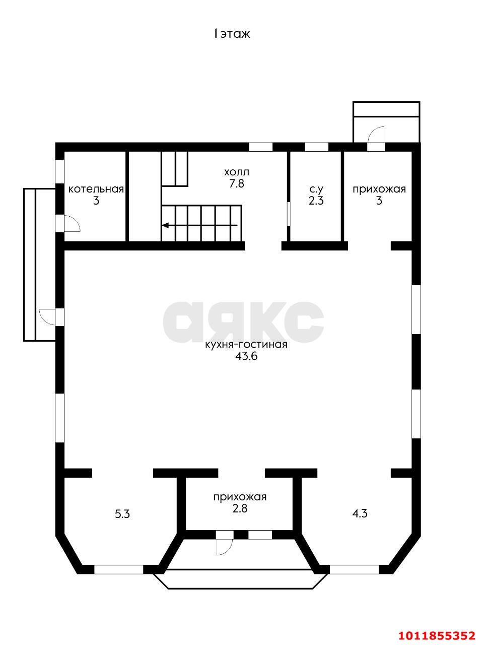 Фото №7: Дом 140 м² + 3 сот. - Краснодар, коттеджный  Комарово, ул. Херсонская, 32