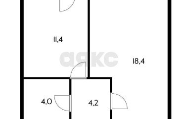 Фото №3: 1-комнатная квартира 41 м² - Краснодар, мкр. жилой комплекс Краснодарский, ул. Краеведа Соловьёва, 2к1