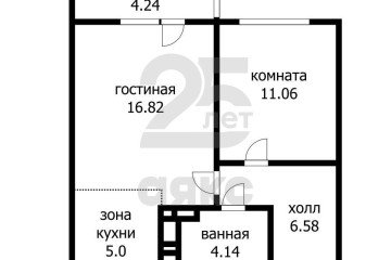 Фото №2: 2-комнатная квартира 45 м² - Краснодар, мкр. Плодородный-2, ул. Константиновская, 5лит6