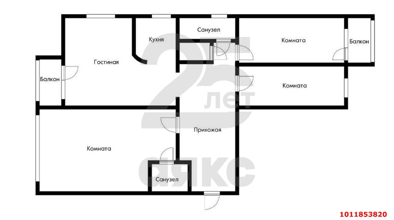 Фото №6: 3-комнатная квартира 145 м² - Краснодар, Комсомольский, ул. Сормовская, 108/2