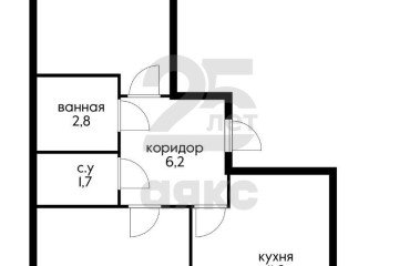 Фото №4: 2-комнатная квартира 65 м² - Краснодар, мкр. Достояние, ул. Григория Булгакова, 8к1