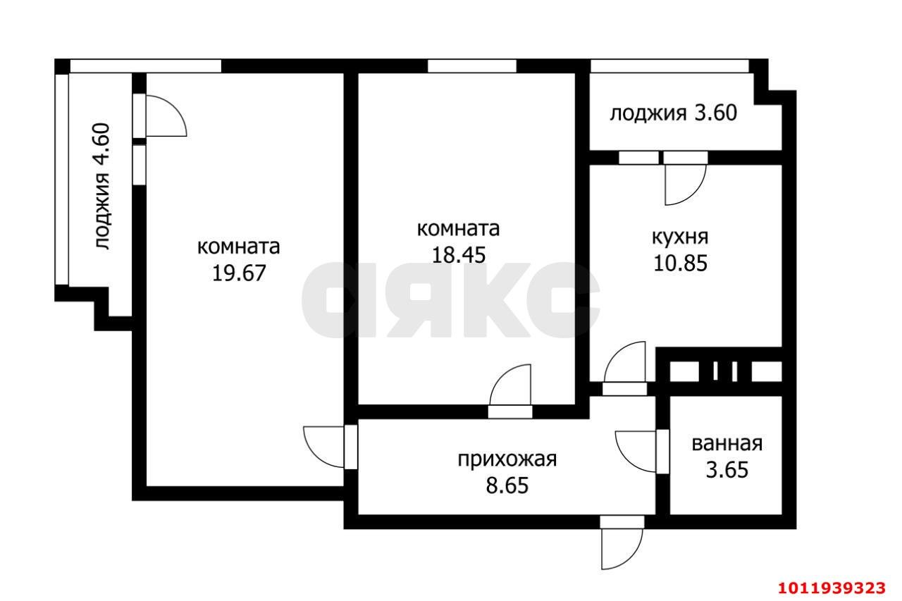 Фото №20: 2-комнатная квартира 72&nbsp;м², 5/19&nbsp;эт. - Краснодар, Центральный внутригородской округ, Центральный, мкр. ЖК На Садовой, ул. Садовая, 159к1