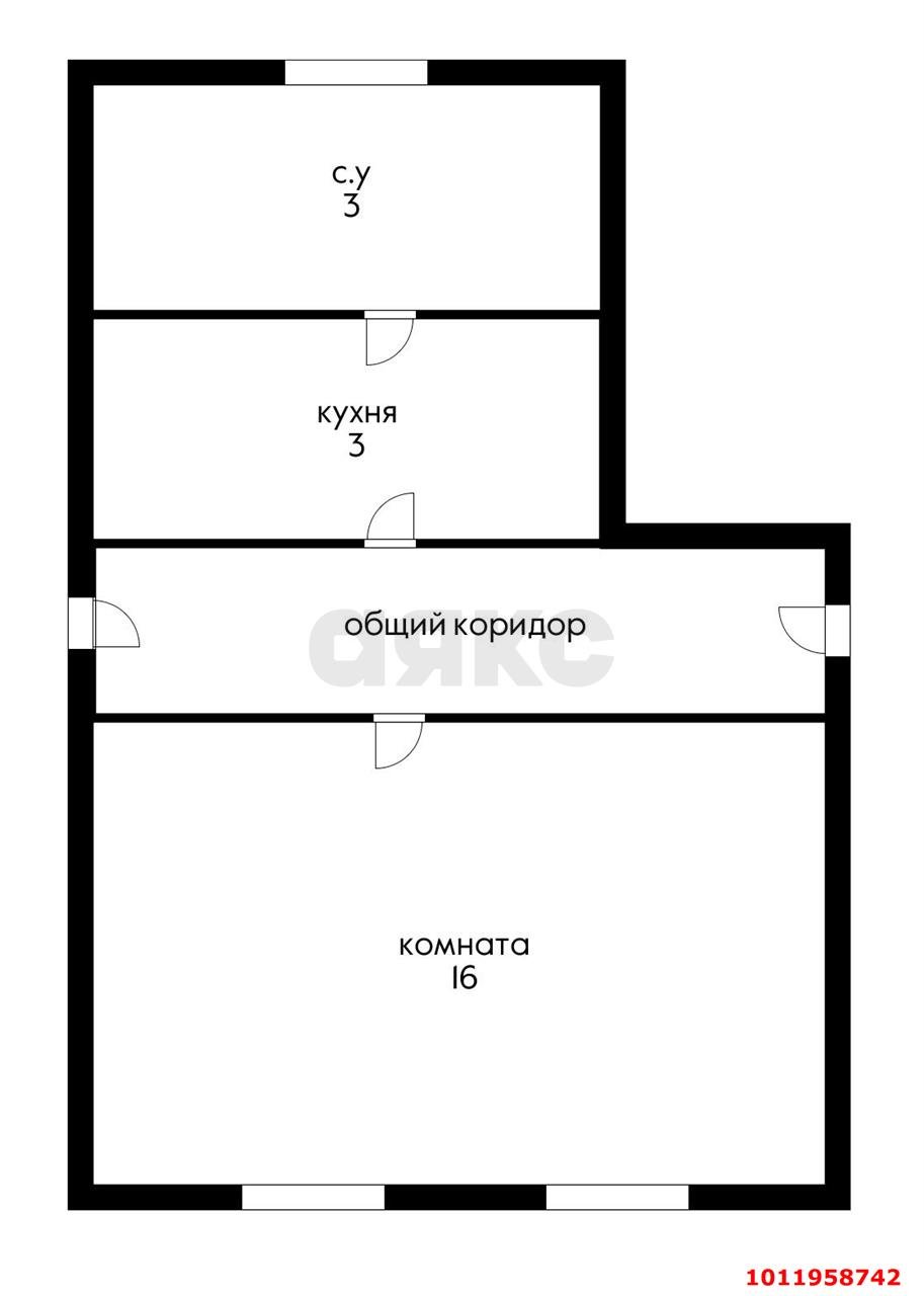 Фото №10: 1-комнатная квартира 24 м² - Курганинск, ул. Первомайская, 28