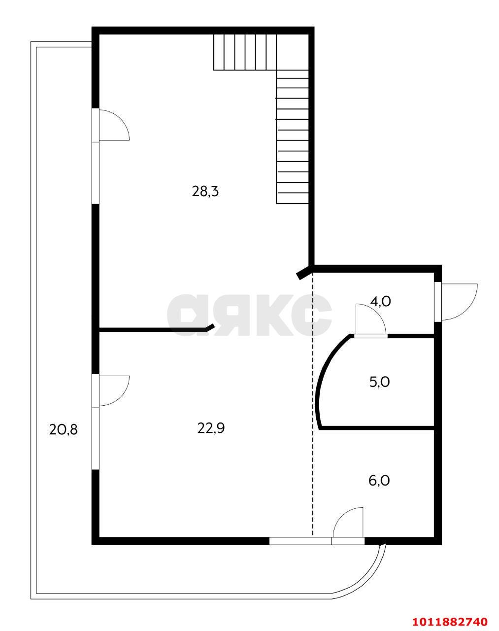 Фото №18: 3-комнатная квартира 158 м² - Краснодар, Сельскохозяйственный Институт, ул. Алма-Атинская, 2/13