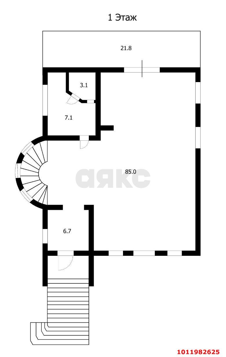 Фото №6: Отдельное здание 375&nbsp;м², 1/3&nbsp;эт. - Краснодар, Прикубанский внутригородской округ, мкр. Музыкальный, ул. имени Сергея Есенина