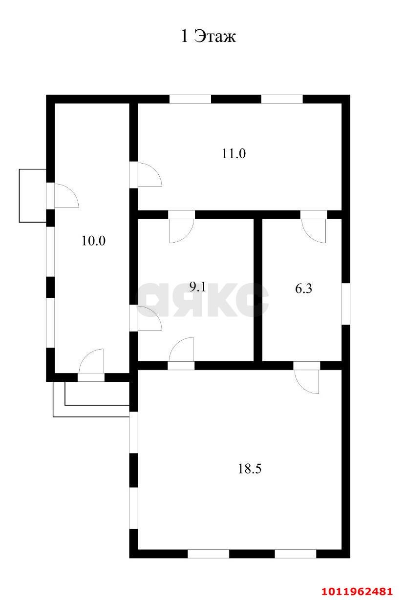 Фото №6: Дом 54 м² + 12.53 сот. - Краснодар, Пашковский, ул. Бородинская, 54