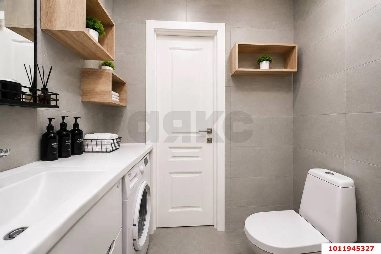 Фото №8: 1-комнатная квартира 35&nbsp;м², 2/16&nbsp;эт. - Краснодар, Прикубанский внутригородской округ, мкр. жилой комплекс Самолёт, ул. Западный Обход, 39/2
