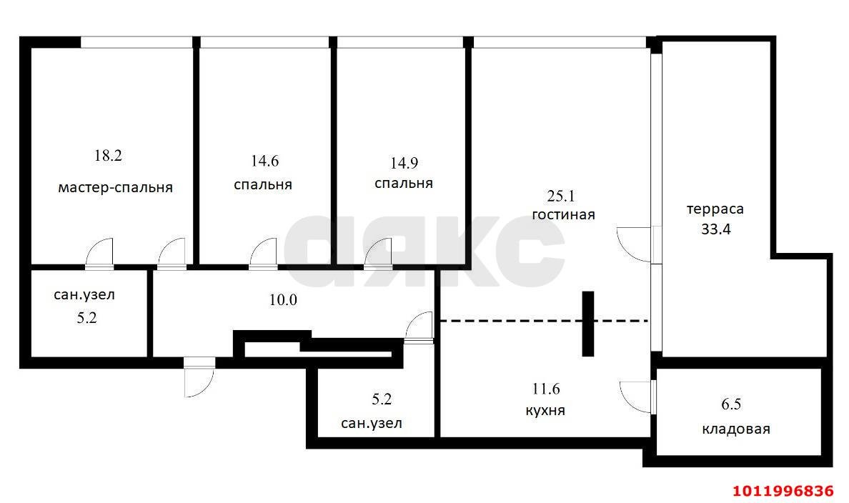 Фото №19: Пентхаус 145 м² - Краснодар, жилой комплекс На Садовой, ул. Садовая, 159к2