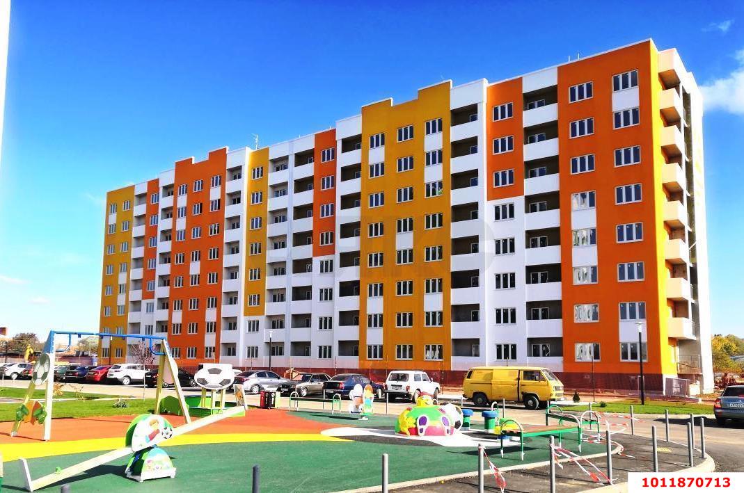 Фото №1: Студия 25&nbsp;м², 3/8&nbsp;эт. - Краснодар, Карасунский внутригородской округ, ЖК Спортивный Парк, ж/р Новознаменский, ул. Войсковая, 4к6