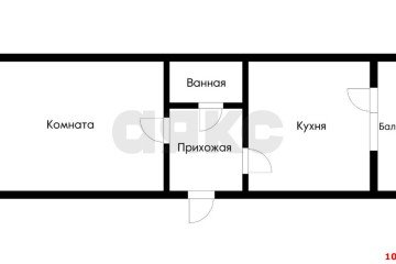 Фото №3: 1-комнатная квартира 35 м² - Российский, мкр. Прикубанский внутригородской округ, ул. Шевкунова, 7