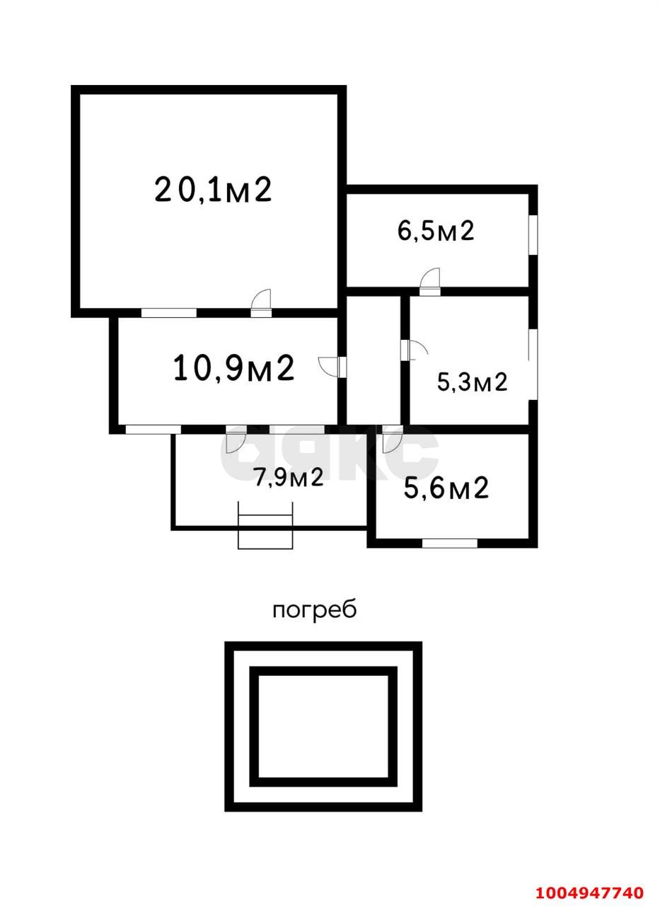 Фото №20: 2-комнатная квартира 46 м² - Краснодар, Центральный, ул. Комсомольская, 30