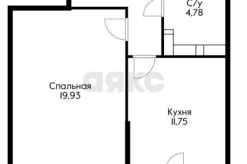 Фото №2: 1-комнатная квартира 42 м² - Краснодар, мкр. жилой комплекс На Стахановской, ул. Стахановская, 1/5к4