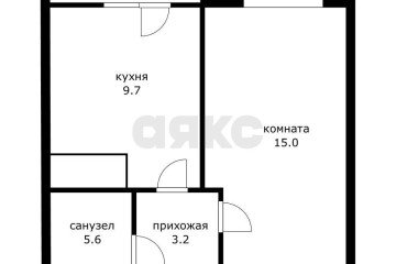 Фото №5: 1-комнатная квартира 32 м² - Краснодар, мкр. жилой комплекс Свобода, ул. Домбайская, 55к4