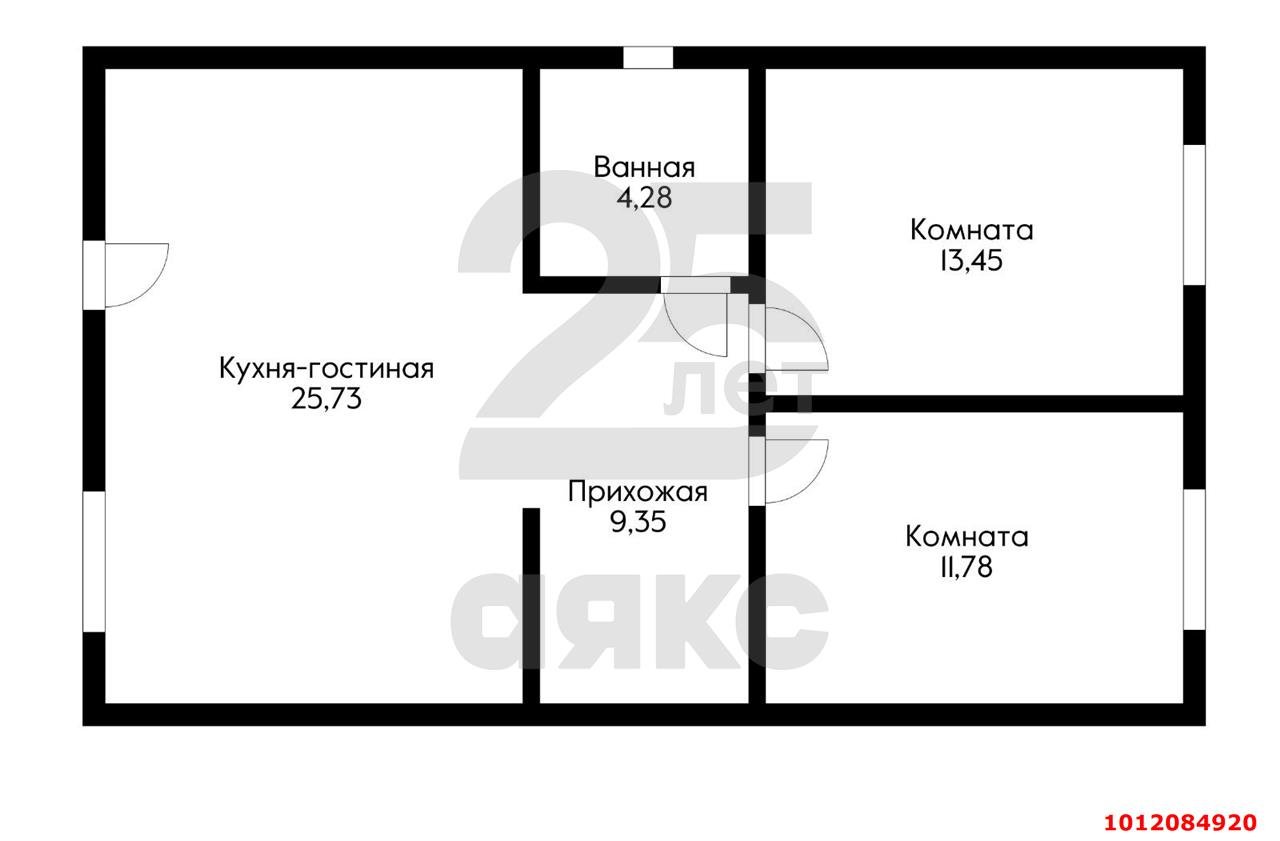 Фото №12: Дом 69 м² + 3 сот. - Северская, ул. Весёлая, 118