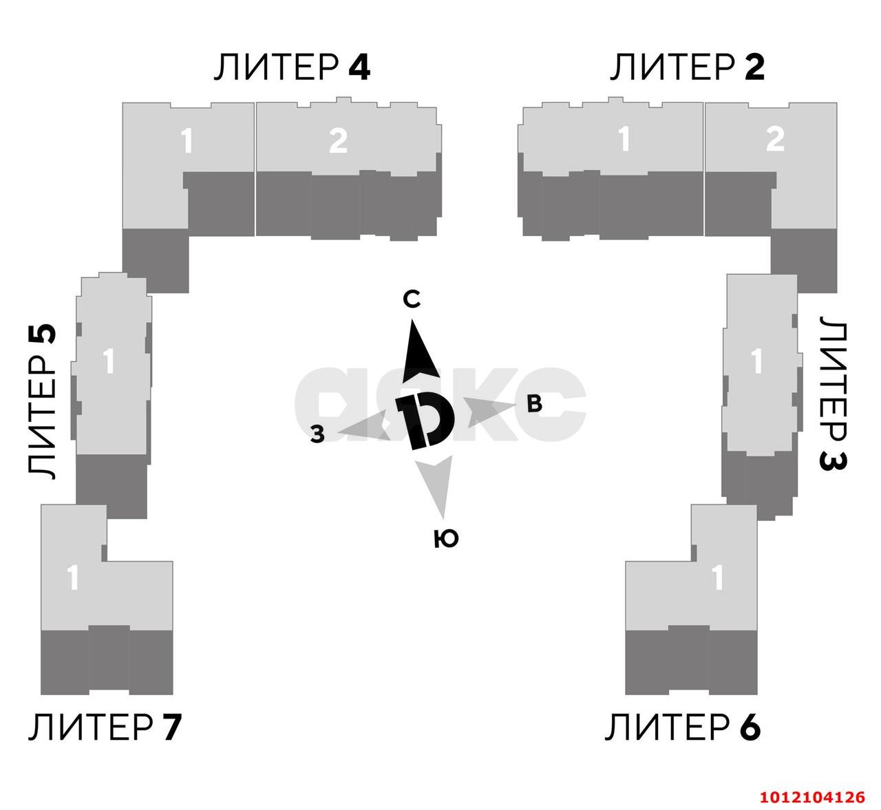 Фото №8: 2-комнатная квартира 50 м² - Краснодар, Парк Победы, ул. Героя Пешкова, 14к3