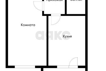 Фото №4: 1-комнатная квартира 33 м² - Новая Адыгея, ул. Тургеневское шоссе, 33с1