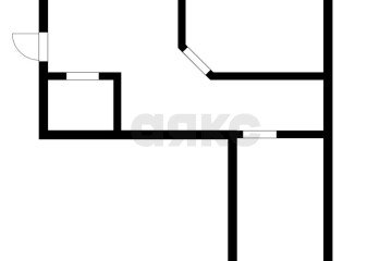 Фото №3: 2-комнатная квартира 37 м² - Краснодар, мкр. Сельскохозяйственный Институт, ул. Каляева, 43