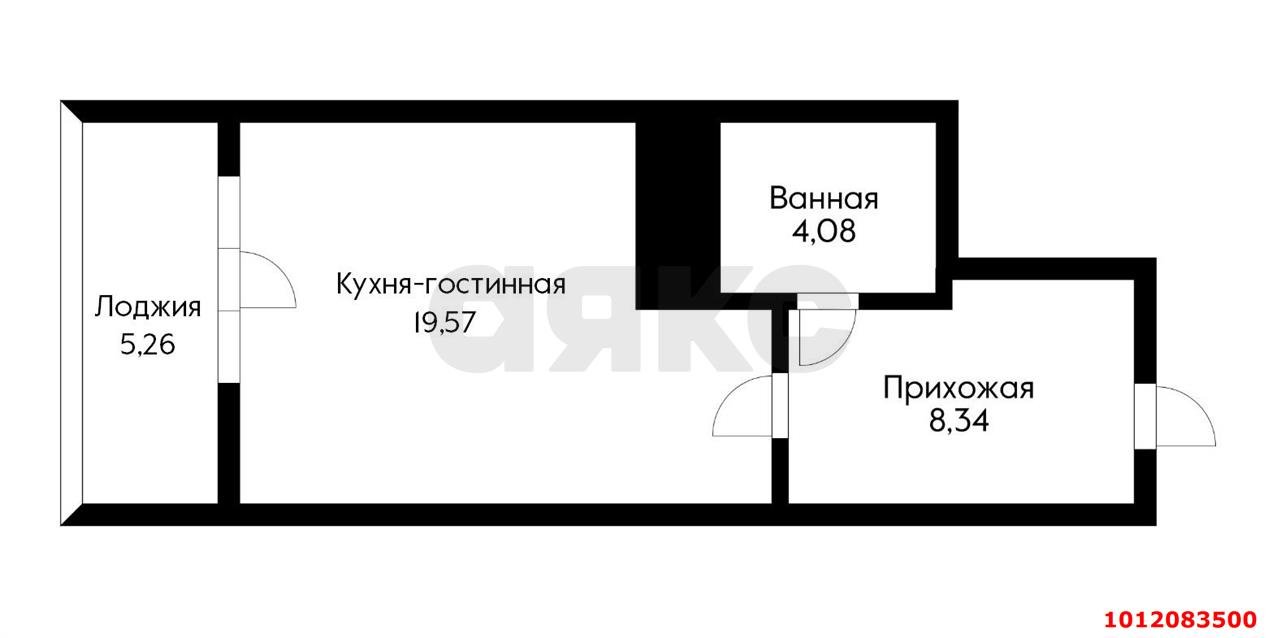 Фото №17: Студия 37 м² - Туапсе, жилой комплекс Форт Адмирал, ул. Портовиков, 39/4