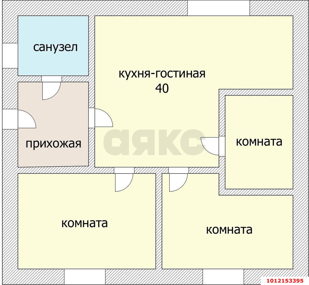 Фото №5: Дом 110 м² + 10 сот. - Лазурный, Прикубанский внутригородской округ, 