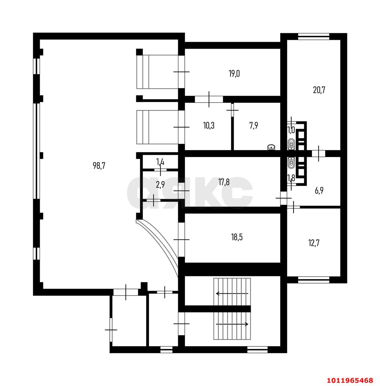 Фото №8: Торговое помещение 220 м² - Краснодар, Восточно-Кругликовский, ул. Героев-Разведчиков, 26/1