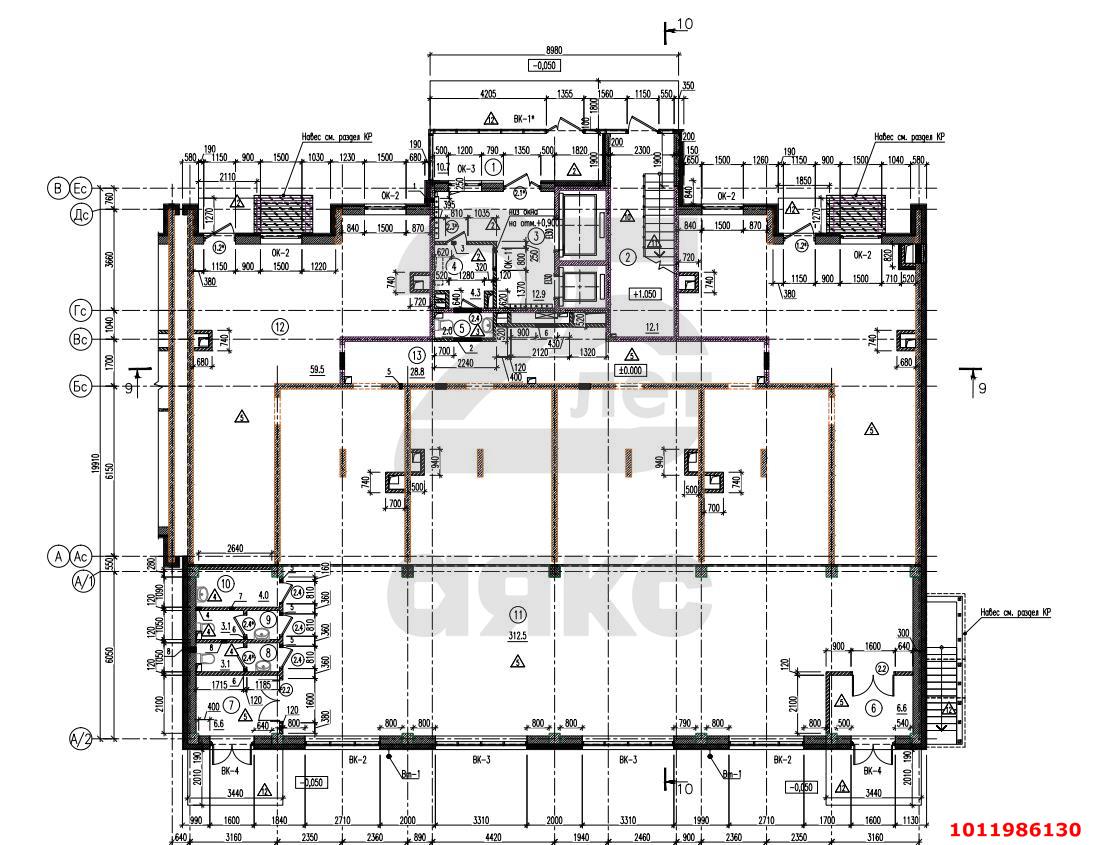 Фото №5: Торговое помещение 425 м² - Краснодар, жилой комплекс Зеленодар, ул. Садовое Кольцо, 1