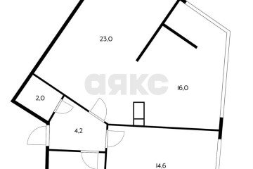 Фото №2: 2-комнатная квартира 64 м² - Новая Адыгея, мкр. жилой комплекс Мега-Победа 2, ул. Песочная, 1к1