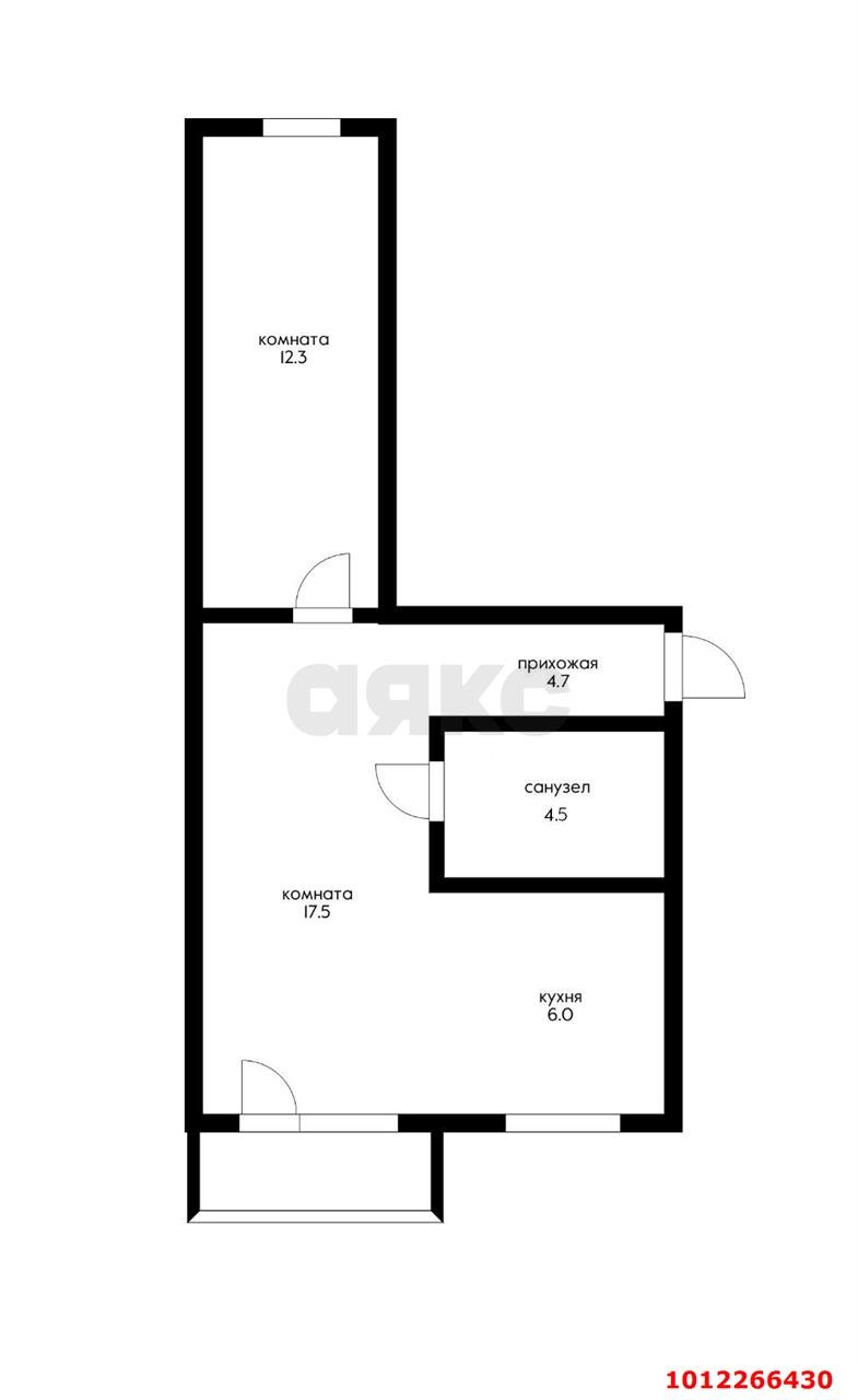 Фото №13: 2-комнатная квартира 43 м² - Краснодар, Западный внутригородской округ, ул. 4-я Линия Нефтяников, 18