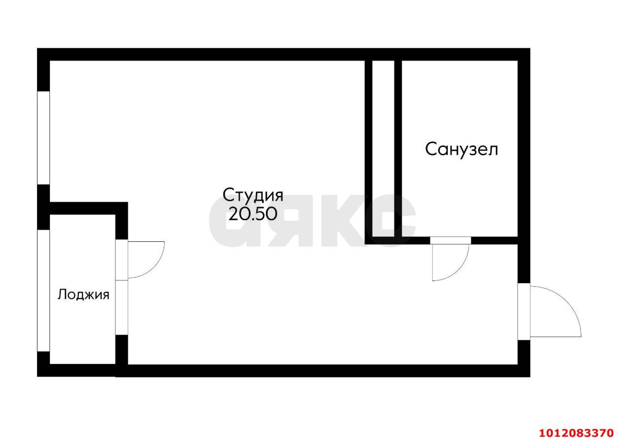 Фото №2: Студия 25 м² - Краснодар, Славянский, ул. Заполярная, 39лит10