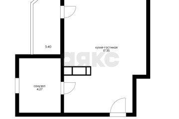 Фото №1: Студия 23 м² - Краснодар, п. коттеджный  Близкий, ул. Красных Партизан, 1/В