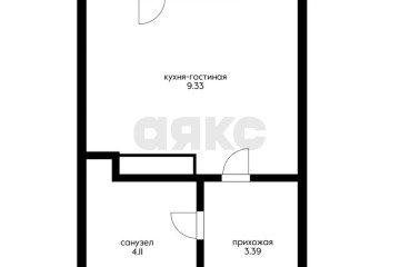 Фото №2: Студия 17 м² - Краснодар, п. коттеджный  Близкий, ул. Красных Партизан, 1/В