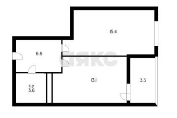 Фото №2: 1-комнатная квартира 41 м² - Краснодар, мкр. жилой комплекс Цветы, ул. Круговая, 4Вк4