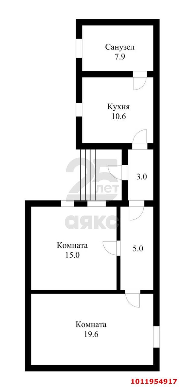 Фото №6: 2-комнатная квартира 61 м² - Краснодар, Центральный, ул. им. Пушкина, 23