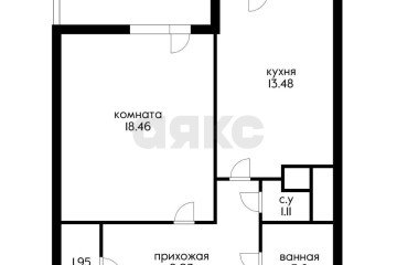 Фото №3: 1-комнатная квартира 58 м² - Краснодар, мкр. Фестивальный, ул. имени Тургенева, 107