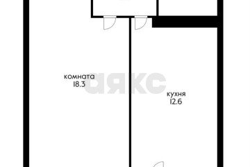 Фото №2: 1-комнатная квартира 45 м² - Краснодар, мкр. Фестивальный, 