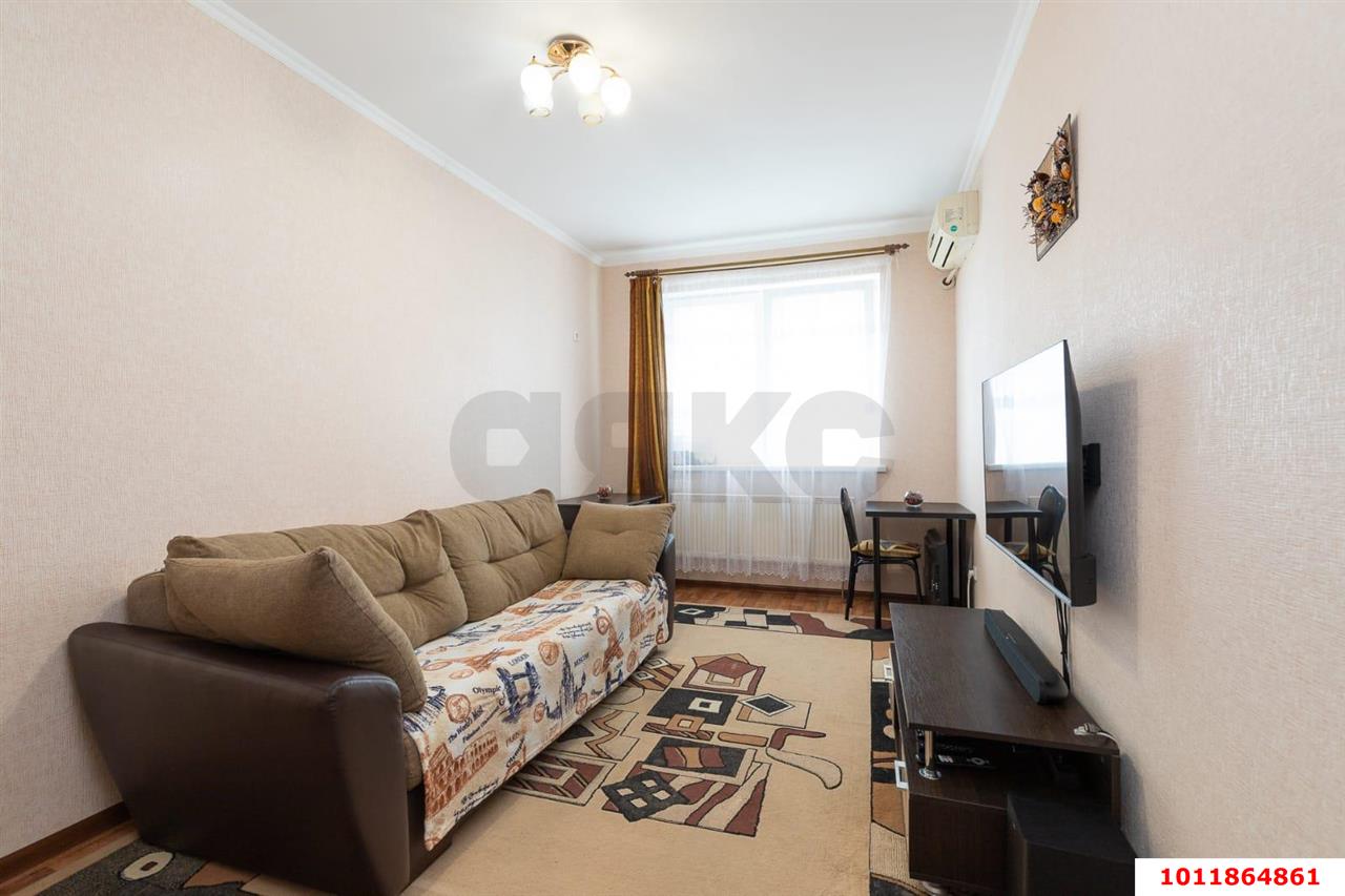 Фото №2: 1-комнатная квартира 35&nbsp;м², 18/21&nbsp;эт. - Краснодар, Прикубанский внутригородской округ, Восточно-Кругликовский, мкр. ЖК Возрождение, ул. имени 40-летия Победы, 129